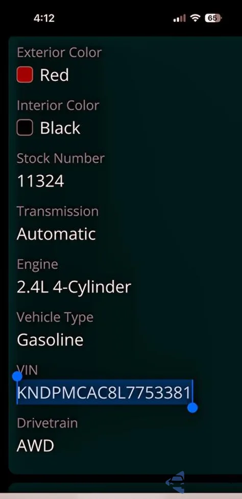 2020 Kia Sportage Lx from USA, damaged, VIN KNDPMCAC8L7753381